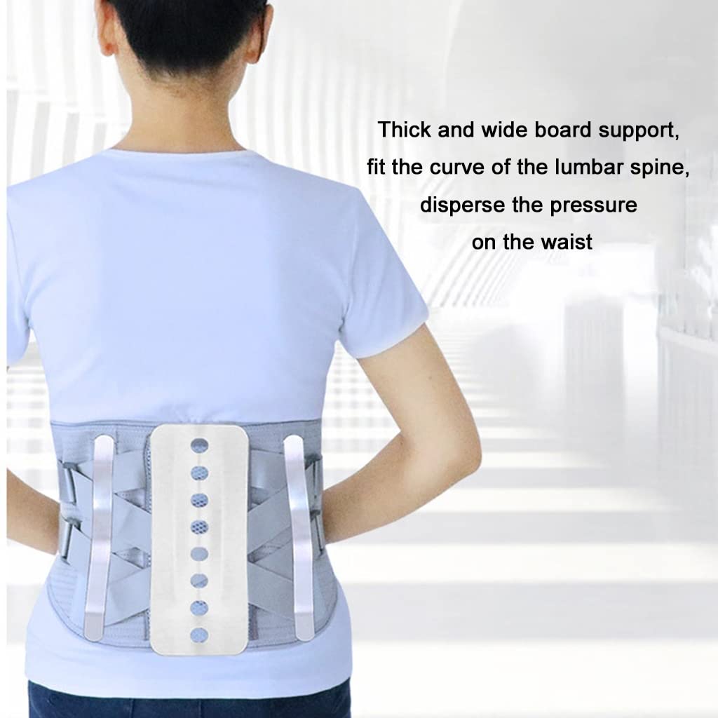 Amazon.co.jp: 腰サポーター サポートバー付き坐骨神経痛、腰痛